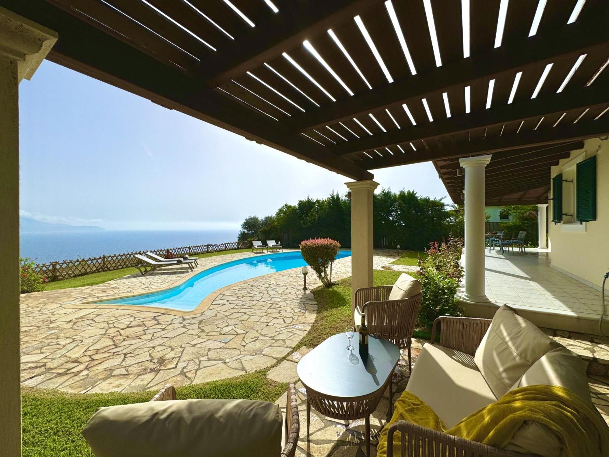 Villa Afroditi, Spartia, Kefalonia Livathos  Esterno foto