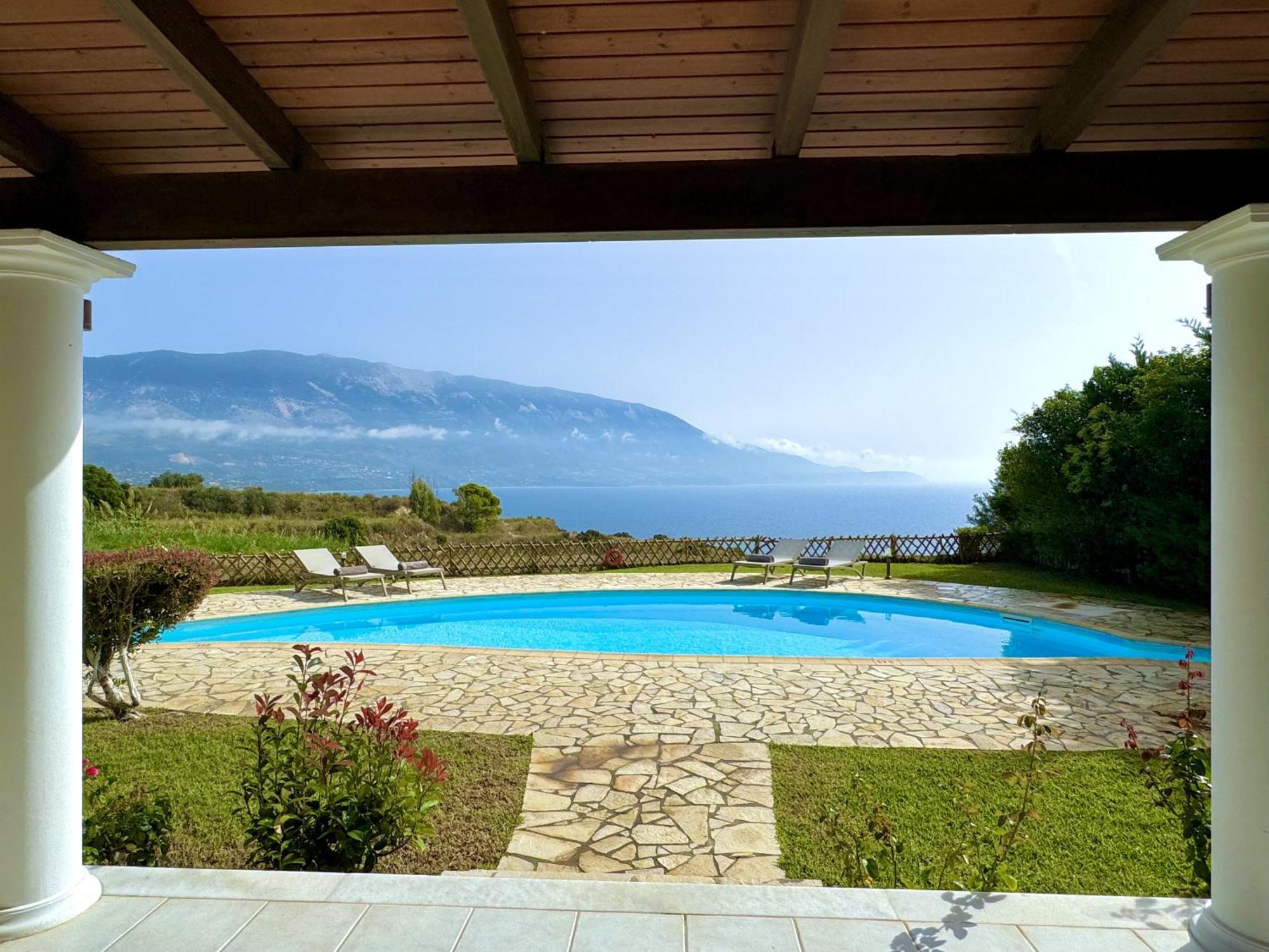 Villa Afroditi, Spartia, Kefalonia Livathos  Esterno foto